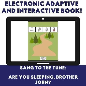Preview of Electronic and Adaptive Book: Are You Sleeping, Brother John? (LAMP: WFL)