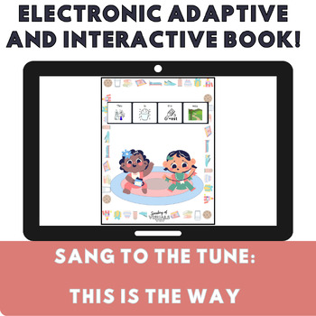Preview of Electronic and Adaptive Storybook: This is the Way (LAMP: Words For Life)