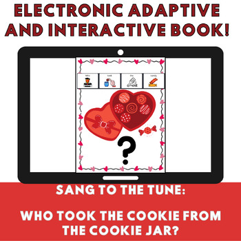 Preview of Electronic and Adaptive Storybook: Who Took the Candy (LAMP: Words for Life)