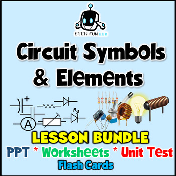 Preview of Electronics Circuit Symbols & Elements Complete Lesson Bundle