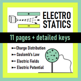 AP Physics 2 - Electrostatics Practice (w/ Keys)