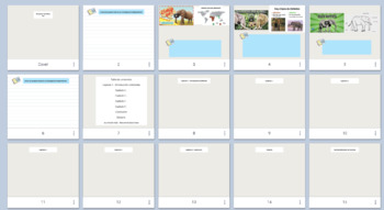 Preview of Elefantes Bookcreator Template- Writing About Research epub file