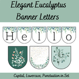 Elegant Eucalyptus Banner Letters | Banner Letters | Moder