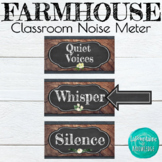 Farmhouse Themed Classroom Noise Meter