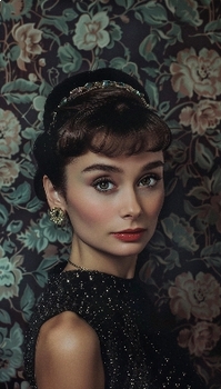 Preview of Elegant Grace: Audrey Hepburn Poster