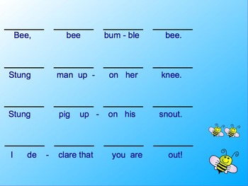 Preview of Elementary Music Literacy  Bee Bee Bumblebee Promethian ActivInspire