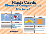 Elements, Compounds, and Mixtures Task Cards & PowerPoint