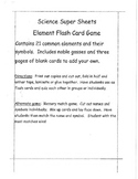 Element Flash Card Game