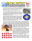 Element Spotlight 67 - HOLMIUM (science / chemistry / ELA 