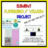 Element Super Hero Project - Movie Trailer/Minecraft/Comic