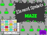 Element Symbols: Science Maze Activity