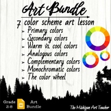 Element Of Art Color Lesson Bundle - Visual Art Bundle - C