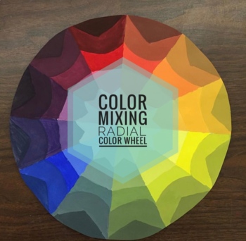 Mixing secondary colors