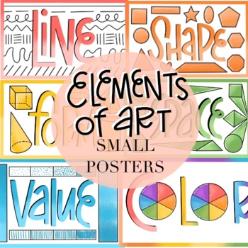 Preview of Element of Art Posters by Taracotta Sunrise