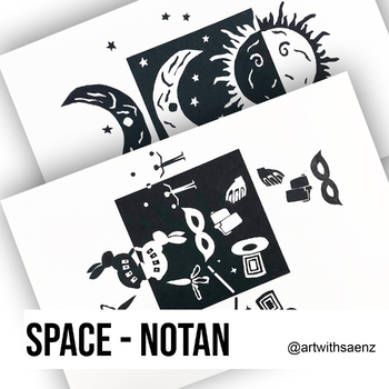 Preview of Element of Art - Space - Notan Artwork
