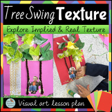 Element of Texture TREE SWINGS one day collage art lesson 