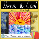Element of Warm-Cool COLOR-COLOUR with Van Gogh one day ar