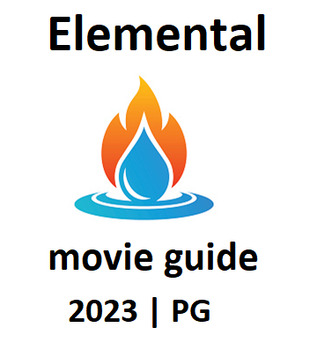 Preview of Elemental Movie Guide with ANSWERS | Elemental Movie Worksheet | Disney (2023)