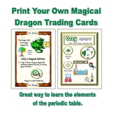 Elemental Periodic Table Dragons Trading Cards