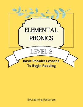 Preview of Elemental Phonics Level 2: Teach Your Child to Read