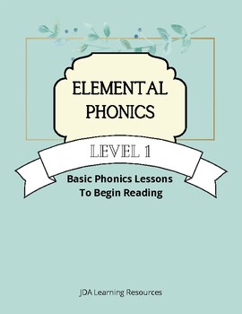 Preview of Elemental Phonics- Teach your Child to Read Level 1