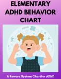 Elementary ADHD Behavior Chart - A Reward System Chart for ADHD