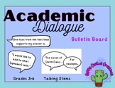 Elementary Academic Discussions- Dialogue Sentence Starter