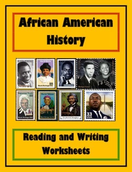 Preview of Elementary African American History Worksheet Bundle / Workbook