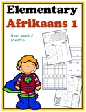 afrikaans activities teaching resources teachers pay teachers