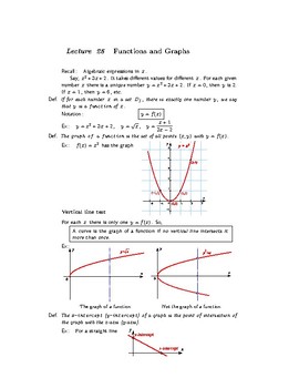 Preview of Elementary Algebra: Lecture Notes—Lecture 28—Preview