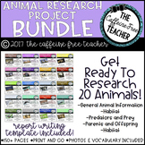 Elementary Animal Research Project Bundle