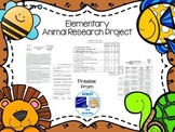 Elementary Animal Research Project
