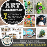 Elementary Art Clay Unit: No Kiln Curriculum, Air Dry Clay