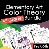 Elementary Art Color Theory Activities All Grades Bundle