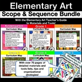 Elementary Art Curriculum Maps | Kindergarten - Grade 5 | 