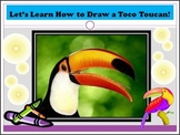 Elementary Art Drawing Lesson - Toco Toucan