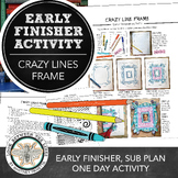 Elementary Art Early Finisher, Sub Plan Activity: Crazy Li