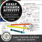 Elementary Art Early Finishers Handout: How to Draw an Und
