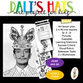 Elementary Art Lesson: Dali's Hats - A Surrealist Collage Project