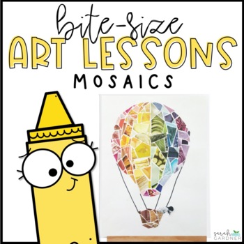 Preview of Elementary Art Lesson | Mosaics | Spring Art Project