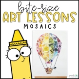 Elementary Art Lesson | Mosaics | Spring Art Project