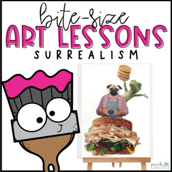 Preview of Elementary Art Lesson | Surrealism Art Project