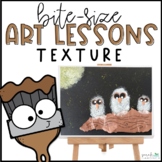 Elementary Art Lesson | Texture | Fall Art Project
