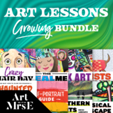 Elementary Art Lessons | Growing Bundle