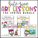 Elementary Art Lessons | Spring Art Project BUNDLE