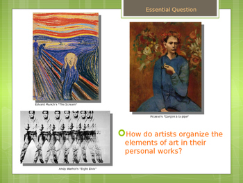Elementary Art Lesson: Elements of Art for Upper Elementary & Marzano DQ