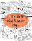 Elementary Art Visual Standards- Anchor Chart Bundle