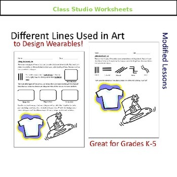 elementary art worksheets bundle pre k to 5th grade by they made it art