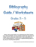 Elementary Bibliography Guide / Worksheet
