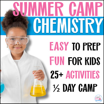 Preview of Summer Camp Lesson Plans & Activities: Science Hands-On Chemistry for Elementary